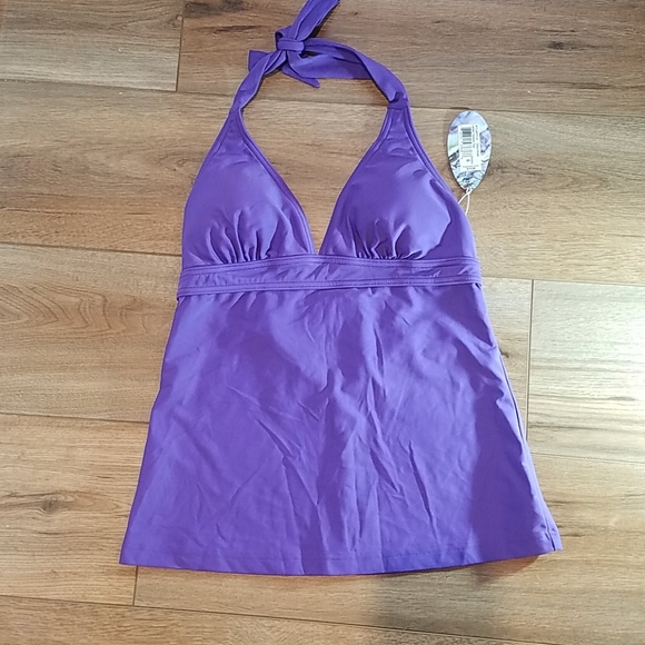 prAna Lahari Tankini Swim Top Ultra Violet - Picture 7 of 10